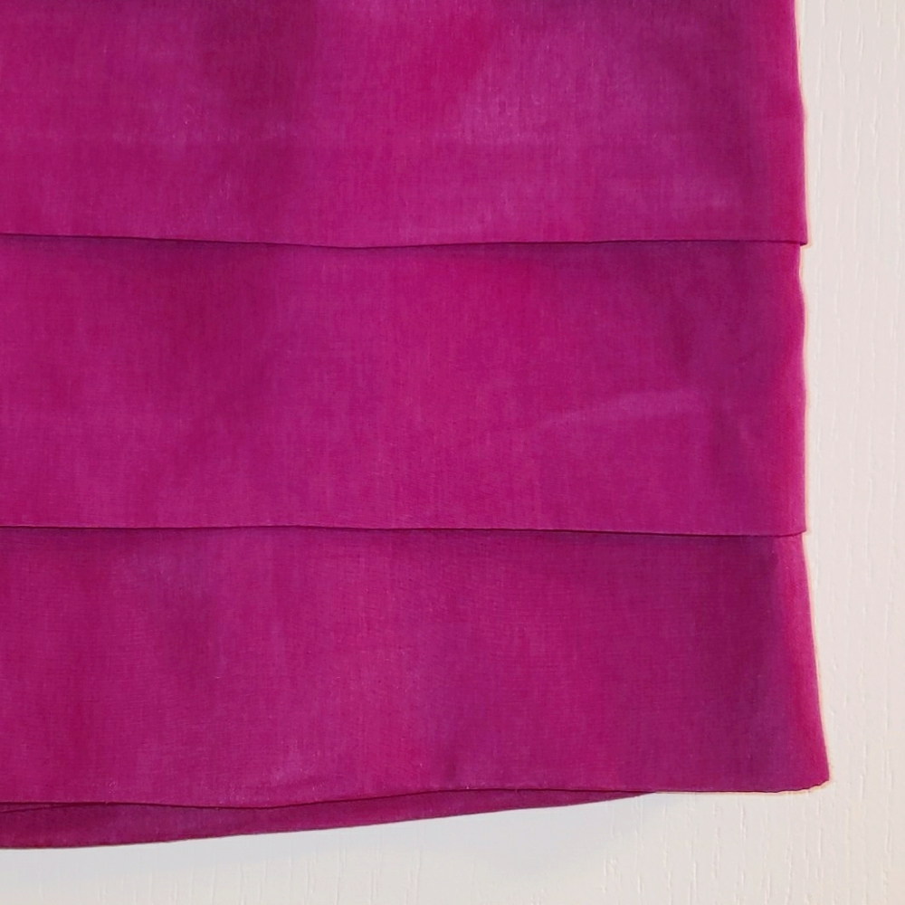 The Limited Fuchsia Pink Layered Mini Skirt Tiered Party Skirt Size 2 NWOT - Picture 2 of 9